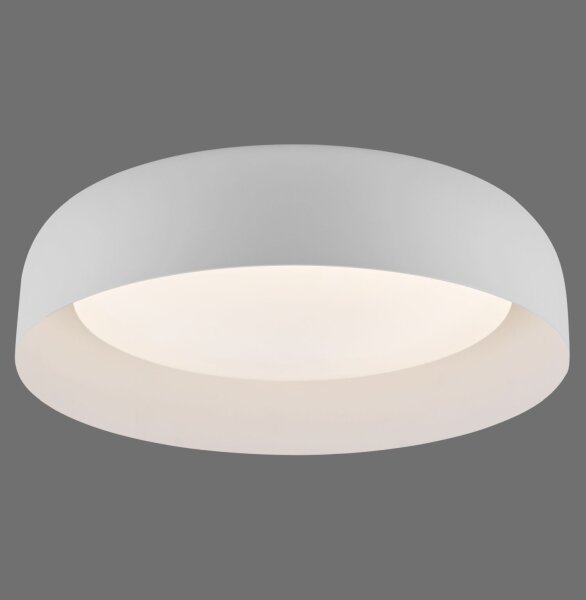 Lampe de plafonnier LED à intensité variable Blanc Métal Ø40 cm 2700-5000 K