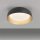 Lampe de plafonnier LED à intensité variable noir or Ø40 cm 2850 lm
