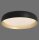 Lampe de plafonnier LED à intensité variable noir or Ø57 cm 3850 lm