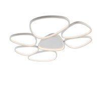 Lampe de plafonnier LED Blanc Métal 3000 K 6100 lm...