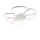 Lampe de plafonnier LED Blanc Métal 3000 K 6100 lm L:92 cm