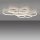 Lampe de plafonnier LED Blanc Métal 3000 K 6100 lm L:92 cm