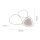 Plafonnier LED Blanc Métal 3000 K 3800 lm L:69,5 cm