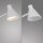 Lampadaire LED blanc métal 150 cm 4 W 3000 K flexible