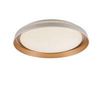 Blendarme LED Lampe de plafonnier blanc laiton Ø43...