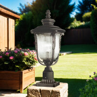 Lampe Vintage Extérieur Métal Verre...