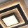 Lampe de plafonnier LED bois métal 2150 lm confortable faible éblouissement