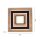 Lampe de plafonnier LED bois métal 2150 lm confortable faible éblouissement