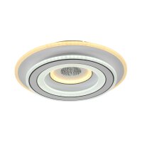 Lampe de plafonnier &agrave; LED blanche Variateur...