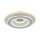 Lampe de plafonnier à LED blanche Variateur Ø40 cm 5100 lm Veilleuse