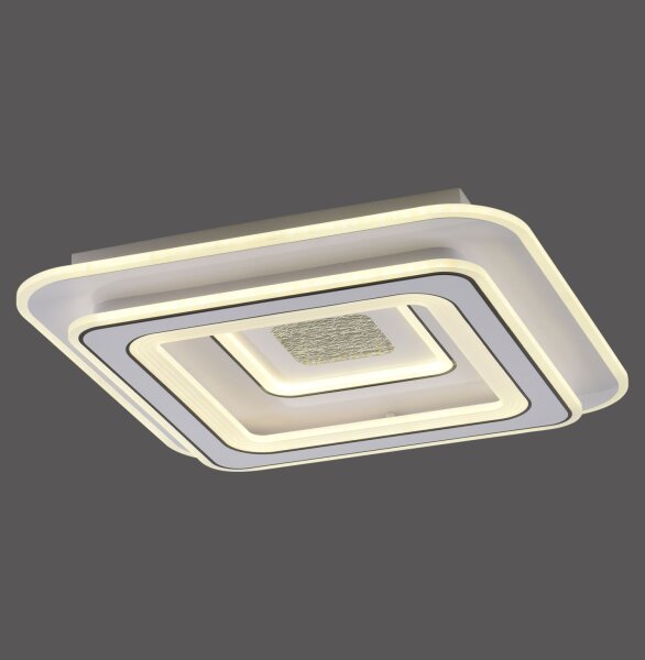 Lampe de plafonnier LED Variateur Télécommande 6500 lm Veilleuse