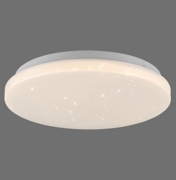 Lampe de plafonnier LED Ciel étoilé Ø22 cm 3000 K confortable