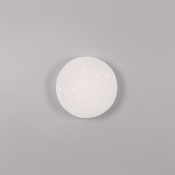 Lampe de plafonnier LED Ciel étoilé Ø22 cm 3000 K confortable