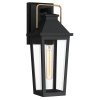 Lampe dextérieur Mur Noir E27 IP44 H : 42,9 cm...