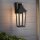 Lampe dextérieur Mur Noir E27 IP44 H : 42,9 cm Rustique