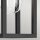 Applique murale extérieure H : 33 cm IP44 Noir E27 carré petit