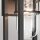 Applique murale extérieure H : 33 cm IP44 Noir E27 carré petit