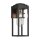 Lanterne murale noire pour E27 IP44 45,7 cm de haut Vintage