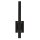 Applique extérieure LED aluminium H : 56 cm IP44 noir indirect