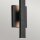 Applique extérieure LED aluminium H : 56 cm IP44 noir indirect