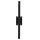 Lampe LED dextérieur murale 76,2 cm de haut IP44 noir lumière indirecte
