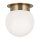 Plafonnier E27 Ø 20,3 cm métal verre en bronze blanc