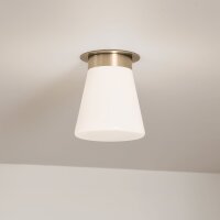 Lampe de plafonnier petit L : 21,6 cm E27 métal...
