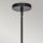 Suspension Métal Câble H : max. 162,5 cm Noir Beige E14