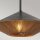 Suspension corde métal Ø 38,1 cm H : max. 137,8 cm