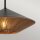 Suspension corde métal Ø 38,1 cm H : max. 137,8 cm