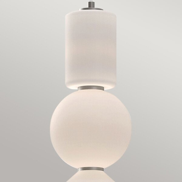 Lampe LED à suspendre Moderne réglable verre métal faible éblouissement 3000K