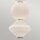 Lampe LED à suspendre Moderne réglable verre métal faible éblouissement 3000K