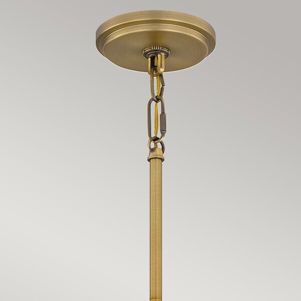 Suspension verre métal D : 37 cm H : max. 143,9 cm E27