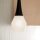 Suspension Abat-jour en verre étroit Ø 17,8 cm H : max. 144,5 cm E27
