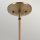 Lampe à suspendre verre métal E27 H : max. 144,5 cm Moderne