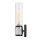Lampe de salle de bain métal verre E27 IP44 H : 34,6 cm Moderne GRETA