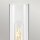 Lampe de salle de bain métal verre E27 IP44 H : 34,6 cm Moderne GRETA