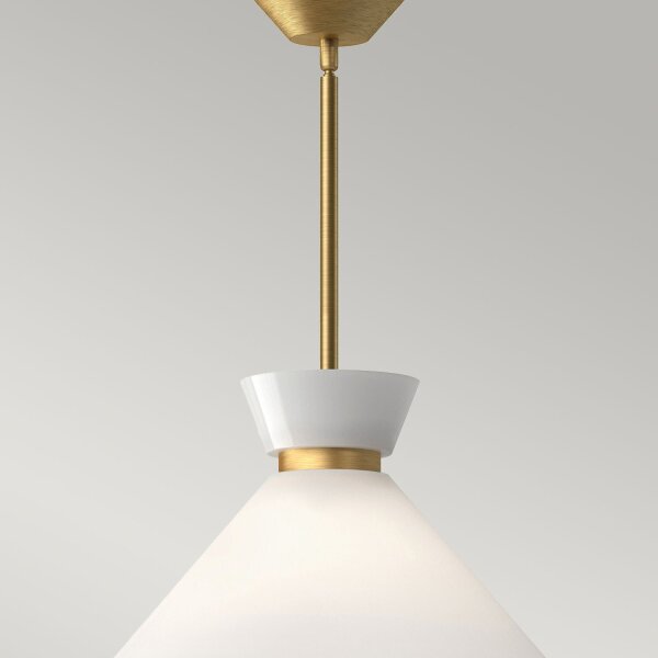 Lampe à suspendre Retro Ø 35,8 cm métal verre E27 réglable en or