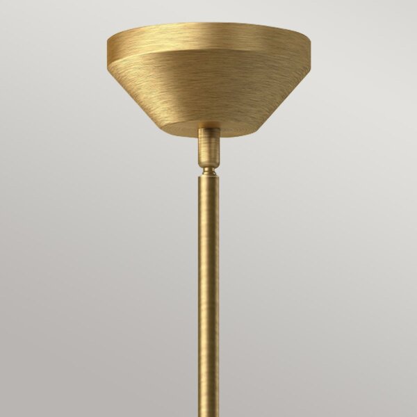 Lampe à suspendre Retro Ø 35,8 cm métal verre E27 réglable en or