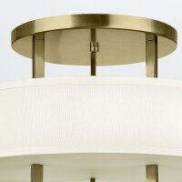 Lampe de plafonnier ronde Ø 50,8 cm 3x E27...