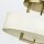 Lampe de plafonnier ronde Ø 50,8 cm 3x E27 métal tissu en laiton blanc