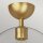 Lampe de plafonnier verre métal E27 Ø 30,5 cm en or brossé