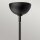 Suspension métal verre ronde D : 30,5 cm noir E27