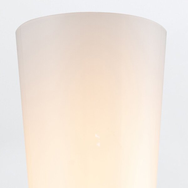 Luminaire de salle de bain métal verre LED G9 66 cm de haut Up Down IP44