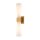 Luminaire de salle de bain métal verre LED G9 66 cm de haut Up Down IP44