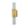Lampe de salle de bain murale LED G9 55,9 cm de haut métal verre IP44