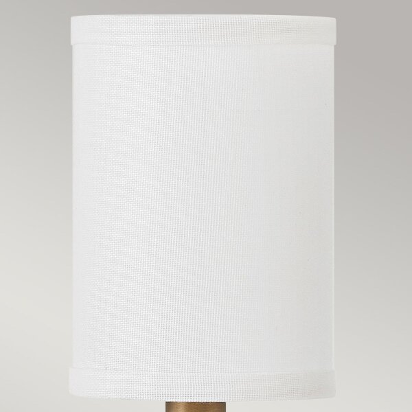 Applique murale métal tissu 48,3 cm de haut E14 3 flammes
