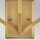 Applique murale métal tissu 48,3 cm de haut E14 3 flammes