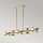 Suspension Métal en bronze 121,9 cm de long H : max. 120 cm