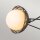 Suspension métal rotin verre 101,4 cm de large 3x E14